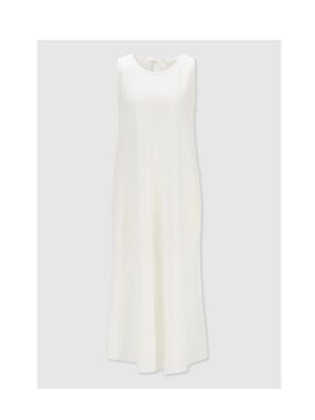 New! BOSS Hugo Boss C Dras Sleeveless Relaxed Fit Linen Maxi Dress